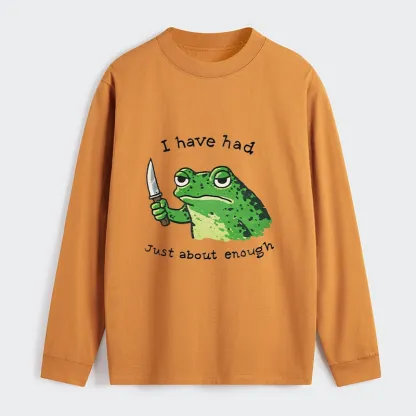 Tokyo-Tiger Impatient Frog Classic Long Sleeve T-Shirt