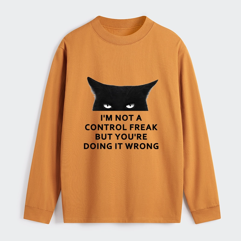 Tokyo-Tiger Control Freak Funny Classic Long Sleeve T-Shirt