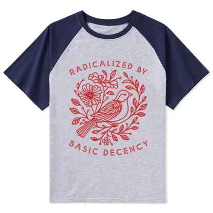 Tokyo-Tiger Pigeon That Was Moved Raglan T-shirt