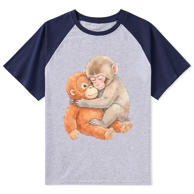 Tokyo-Tiger Poor Punch Raglan T-shirt