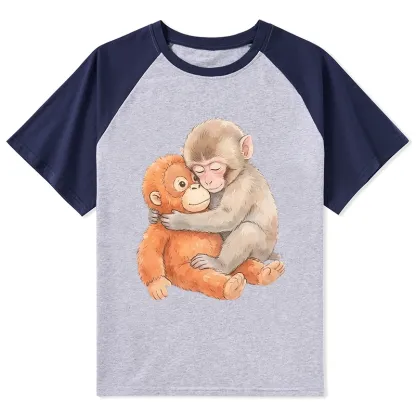 Tokyo-Tiger Poor Punch Raglan T-shirt