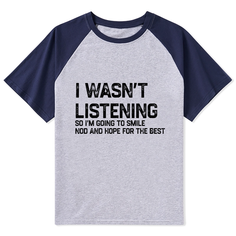 Tokyo-Tiger Indifferent To Everything Raglan T-shirt