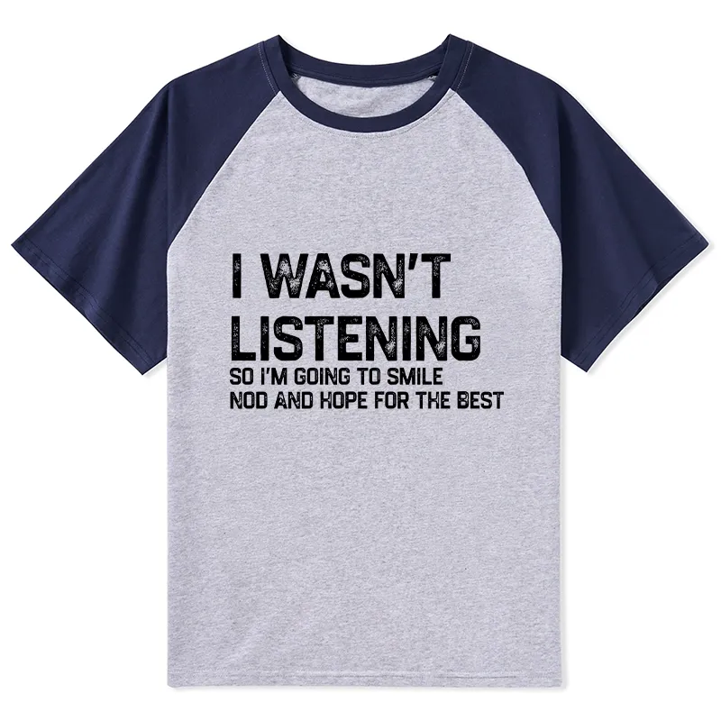 Tokyo-Tiger Indifferent To Everything Raglan T-shirt