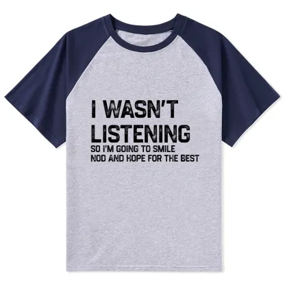 Tokyo-Tiger Indifferent To Everything Raglan T-shirt