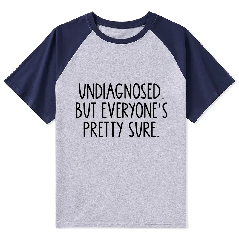 Tokyo-Tiger Self-diagnosed Illness Funny Raglan T-shirt Sale