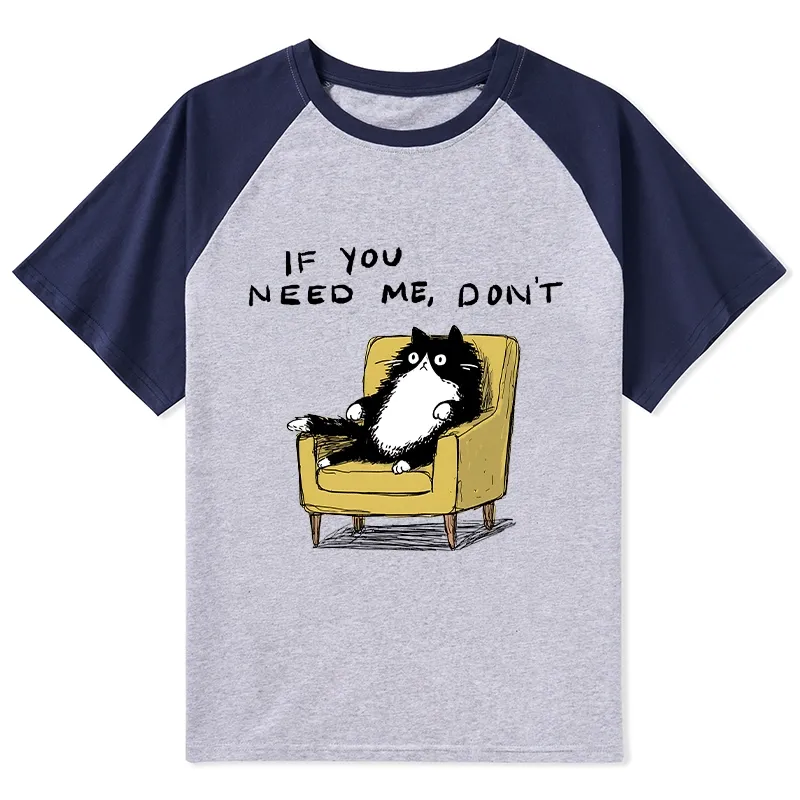 Tokyo-Tiger Unavailable Cat Raglan T-shirt