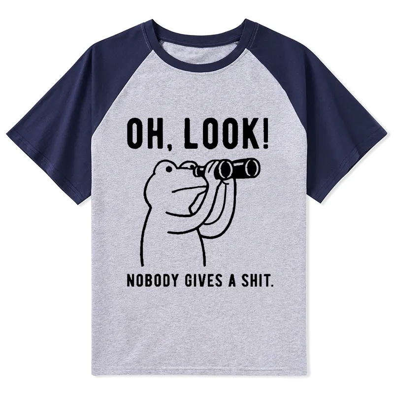 Tokyo-Tiger Frog of Indifference Raglan T-shirt