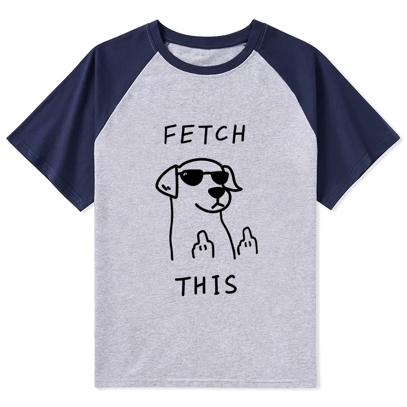 Tokyo-Tiger Rebellious Dog Raglan T-shirt