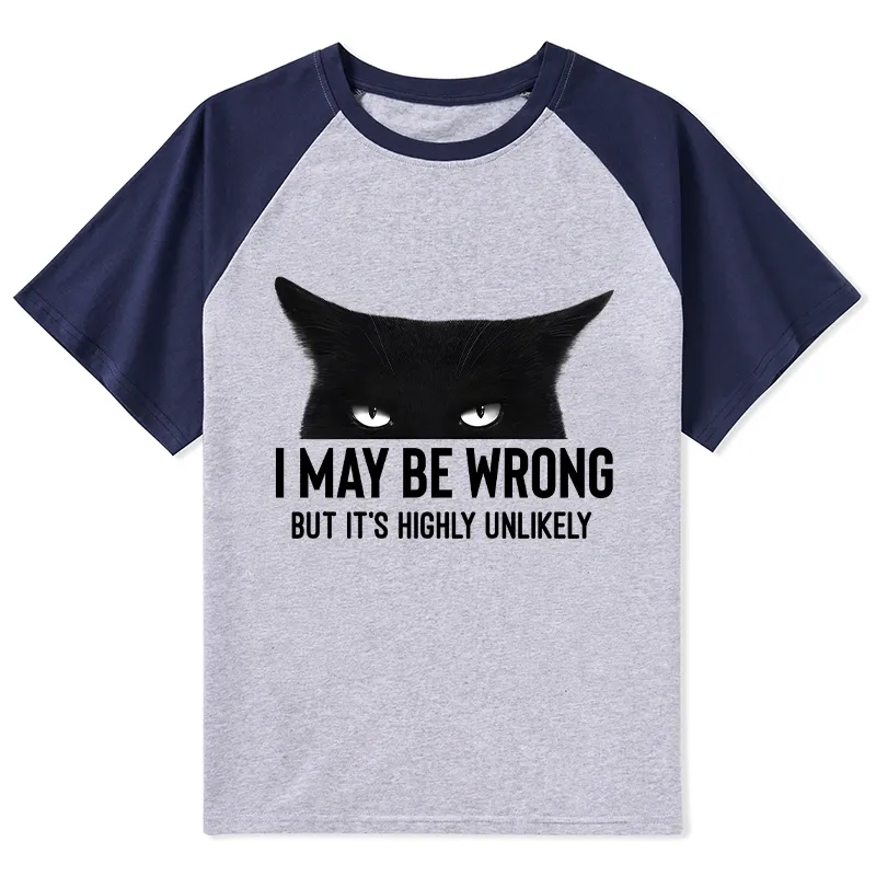 Tokyo-Tiger Cat Can Do No Wrong Raglan T-shirt
