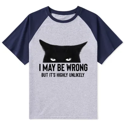 Tokyo-Tiger Cat Can Do No Wrong Raglan T-shirt