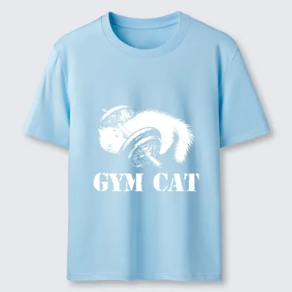 Tokyo-Tiger Cat Pumping Iron At The Gym Classic T-Shirt