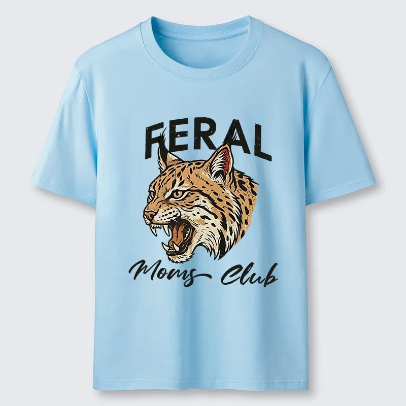 Tokyo-Tiger Lynx Roaring For Mom Power Classic T-Shirt