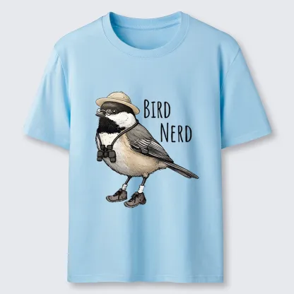 Tokyo-Tiger Bird Nerd Chickadee Explorer Classic T-Shirt