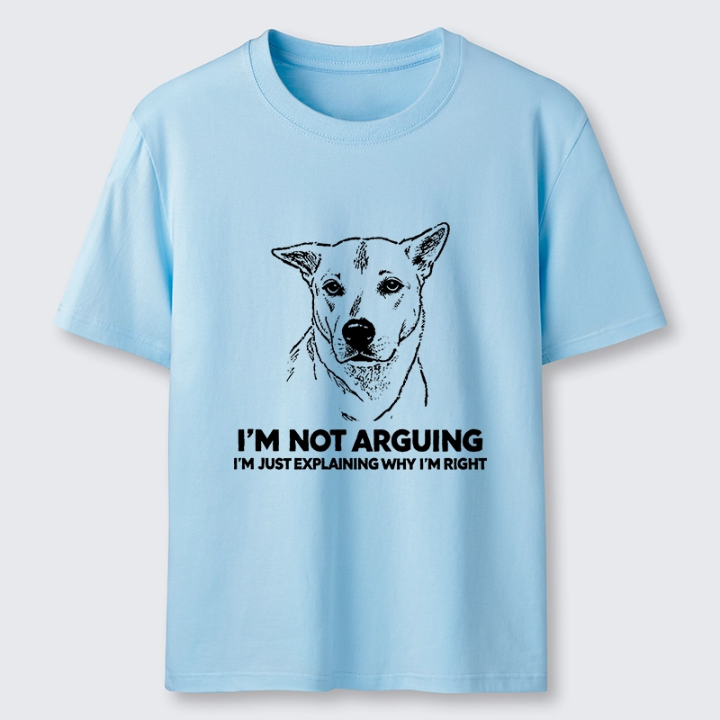 Tokyo-Tiger Stubborn Dog Defending His Point Classic T-Shirt