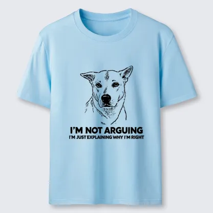 Tokyo-Tiger Stubborn Dog Defending His Point Classic T-Shirt