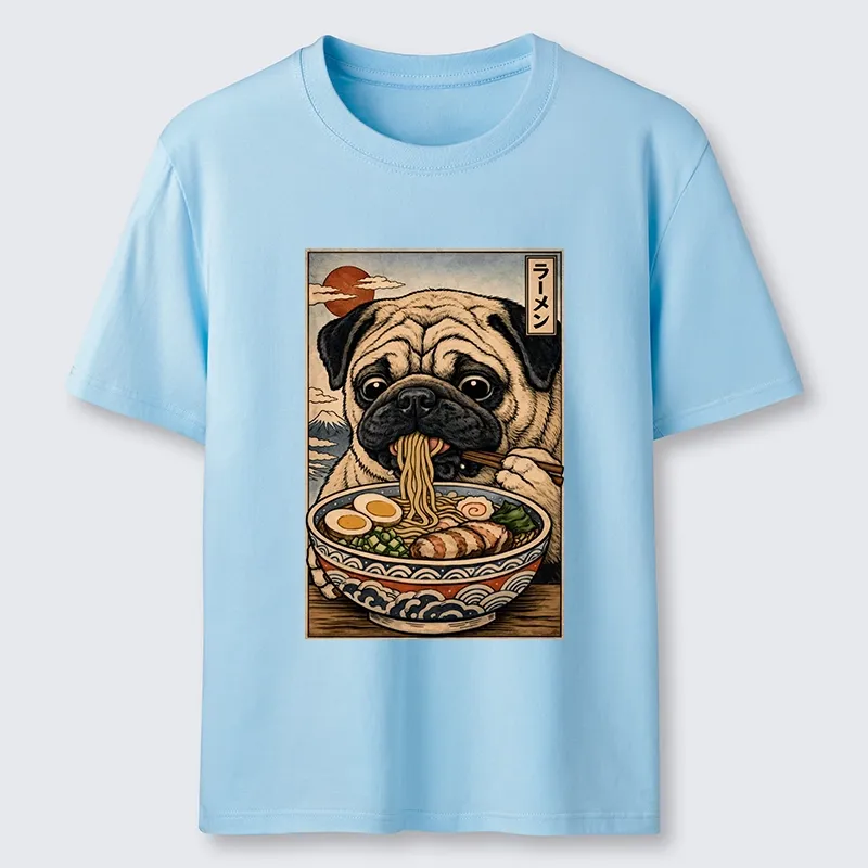 Tokyo-Tiger Ramen Time For The Pug Classic T-Shirt