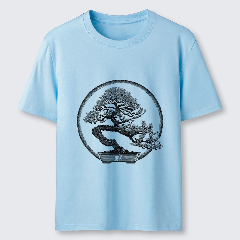 Tokyo-Tiger Bonsai Pine Tree Art Classic T-Shirt