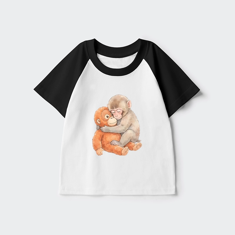 Tokyo-Tiger Poor Punch Kids Raglan T-shirt