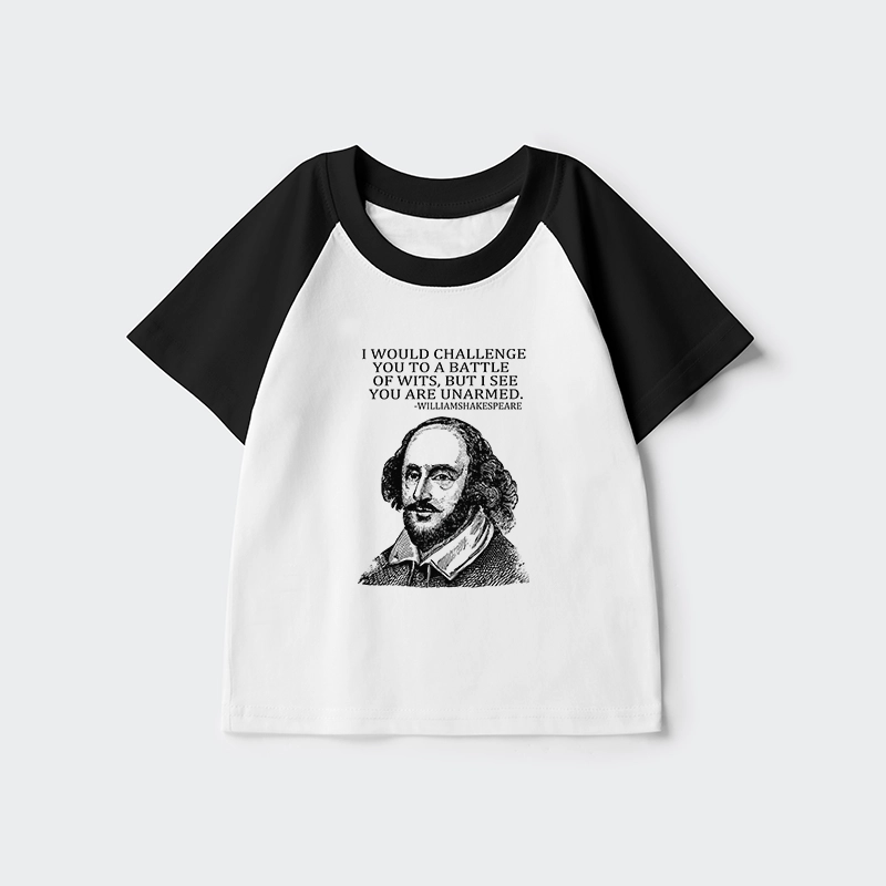 Tokyo-Tiger Your Intelligence Is Inferior To Mine Kids Raglan T-shirt