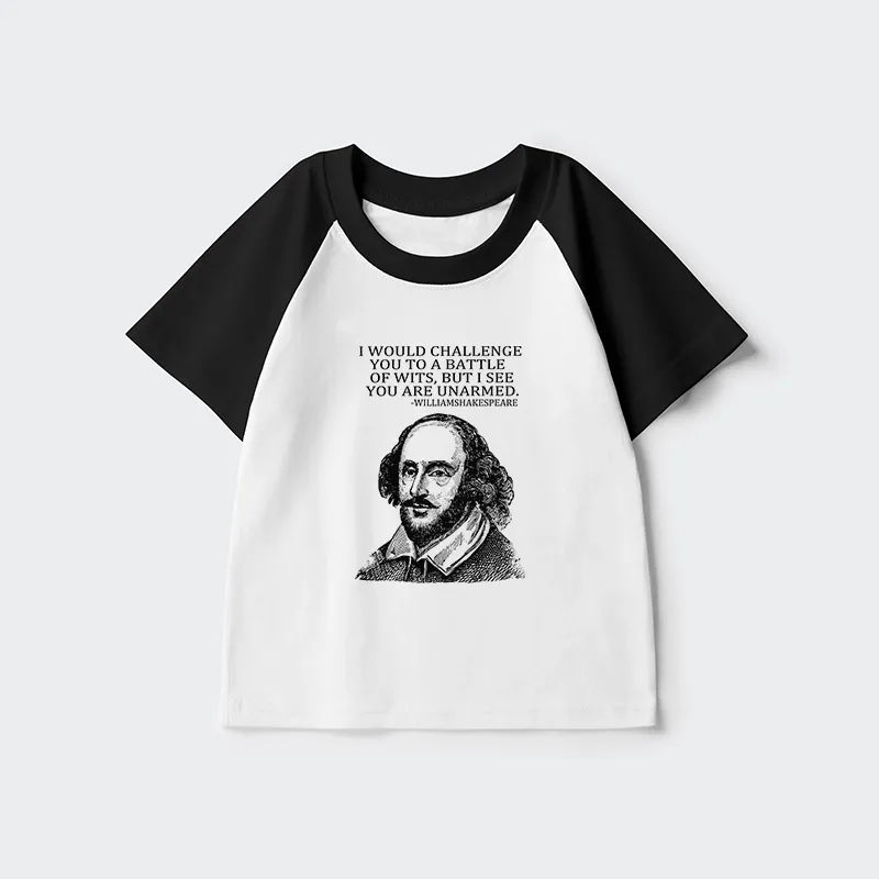 Tokyo-Tiger Your Intelligence Is Inferior To Mine Kids Raglan T-shirt Sale