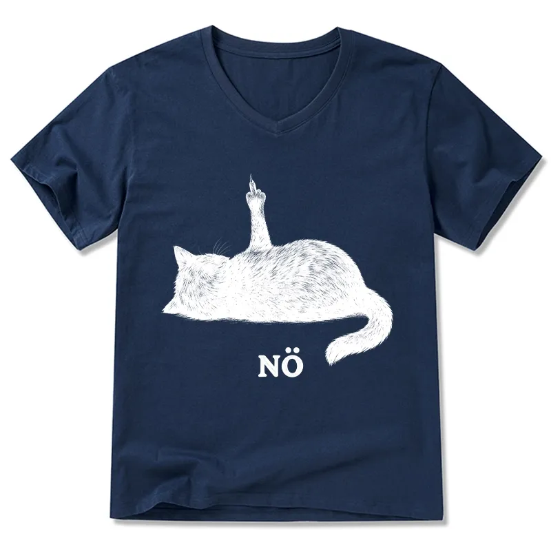 Tokyo-Tiger Cat Refused V-Neck Classic T-Shirt