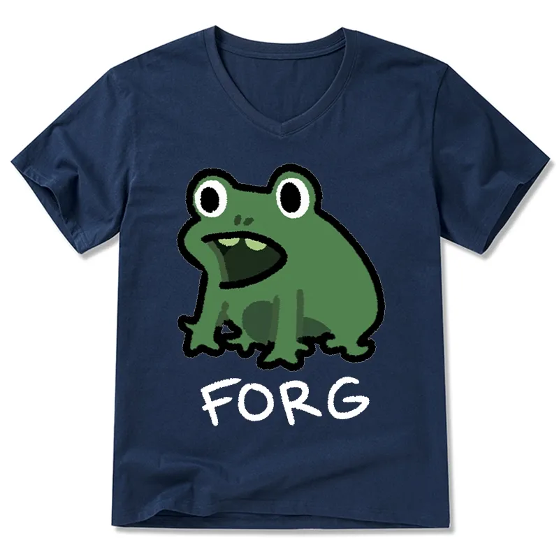 Tokyo-Tiger Funny Forg Japan V-Neck Classic T-Shirt