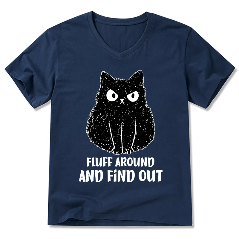 Tokyo-Tiger Consequences Of Fooling Around V-Neck Classic T-Shirt