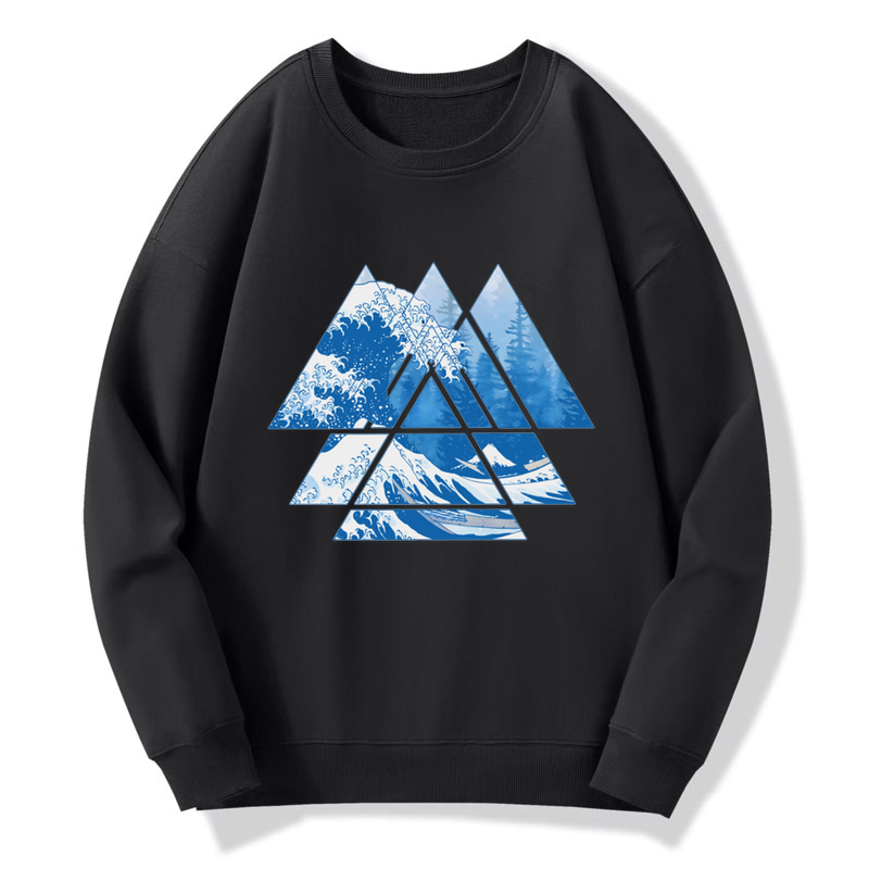 Tokyo-Tiger The Great Wave Sweatshirt Sale