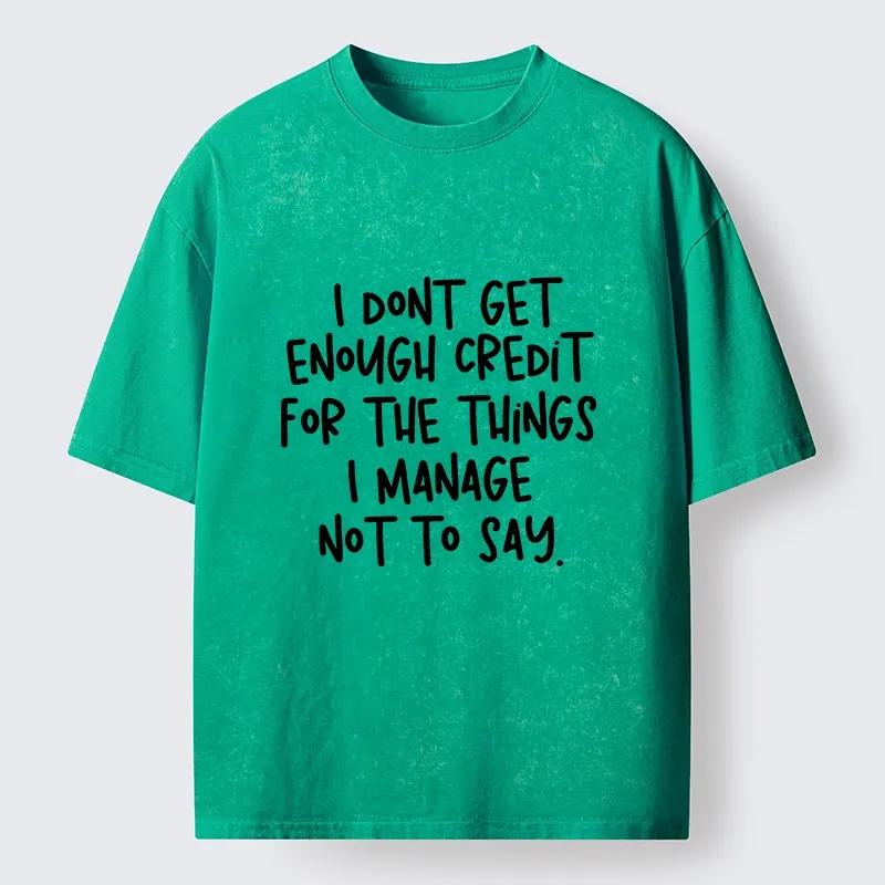 Tokyo-Tiger Saying No Is A Superpower Washed T-Shirt