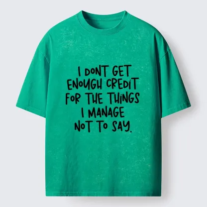 Tokyo-Tiger Saying No Is A Superpower Washed T-Shirt