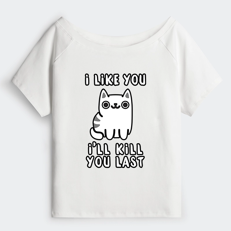 Tokyo-Tiger Cats And Humans Have A Love-hate Relationship Off Shoulder T-Shirt