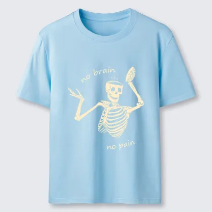 Tokyo-Tiger Skeletons Feel No Pain Classic T-Shirt