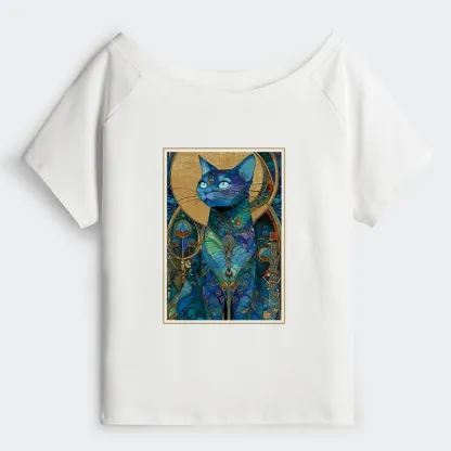 Tokyo-Tiger The Cat’s Plan To Rule Them All Off Shoulder T-Shirt