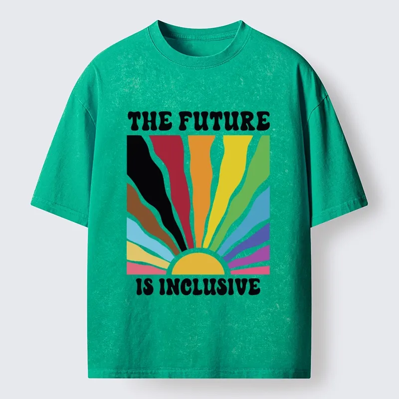 Tokyo-Tiger Pride Future Is Inclusive Washed T-Shirt
