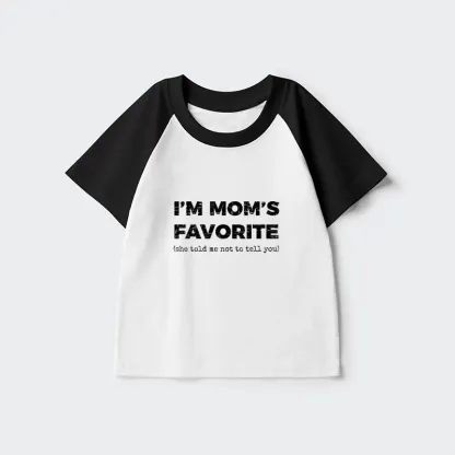 Tokyo-Tiger Mother's Day Jokes Kids Raglan T-shirt