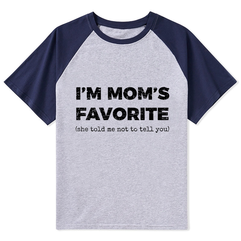 Tokyo-Tiger Mother's Day Jokes Raglan T-shirt