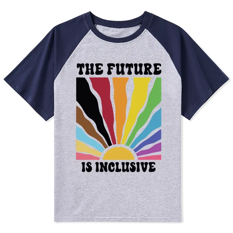 Tokyo-Tiger Pride Future Is Inclusive Raglan T-shirt