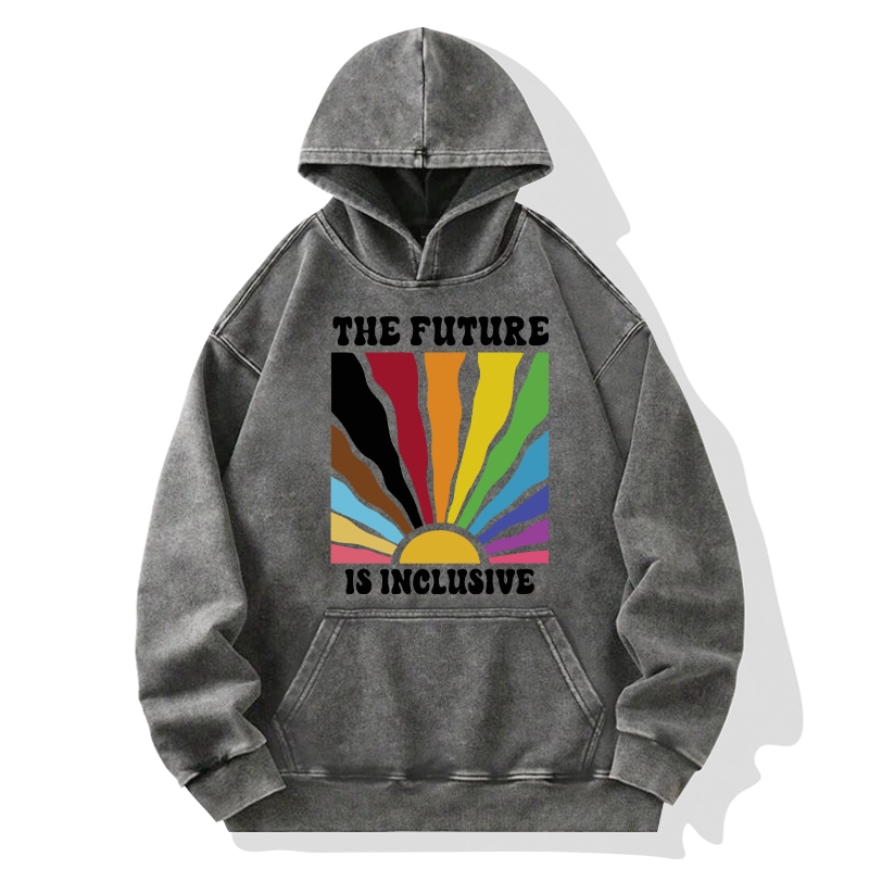 Tokyo-Tiger Pride Future Is Inclusive Washed Hoodie