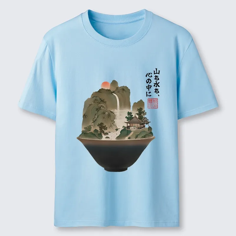 Tokyo-Tiger Bowl Of Zen Art Classic T-Shirt