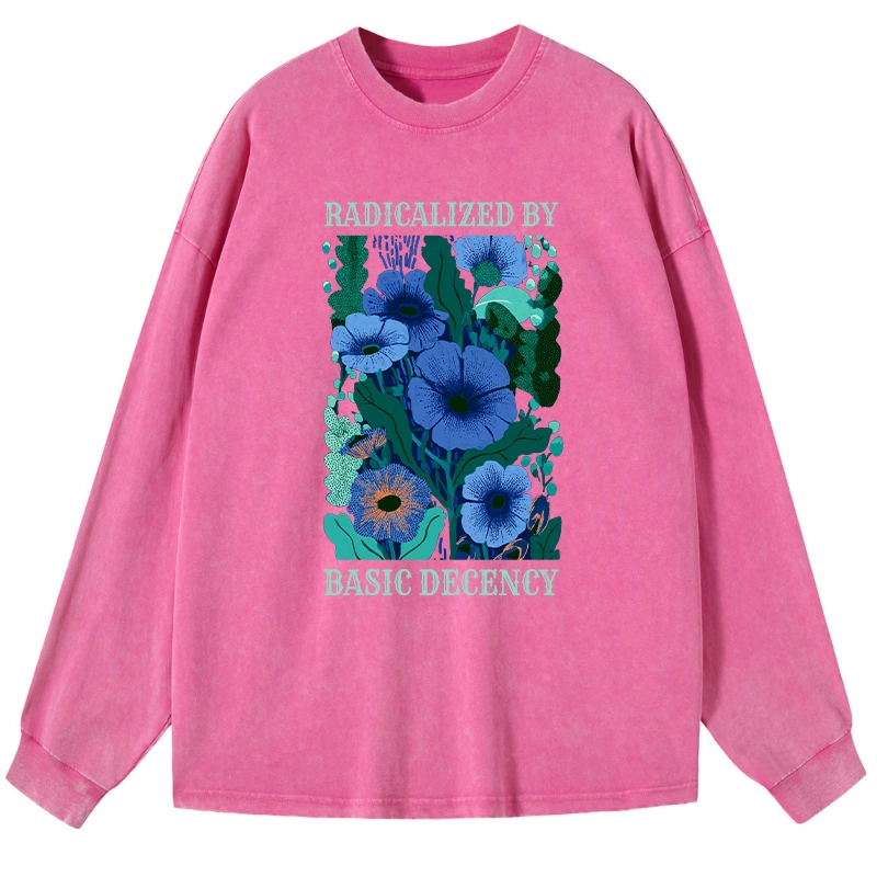 Tokyo-Tiger Pure Radicalism Washed Long Sleeve T-Shirt