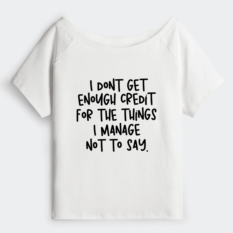 Tokyo-Tiger Saying No Is A Superpower Off Shoulder T-Shirt