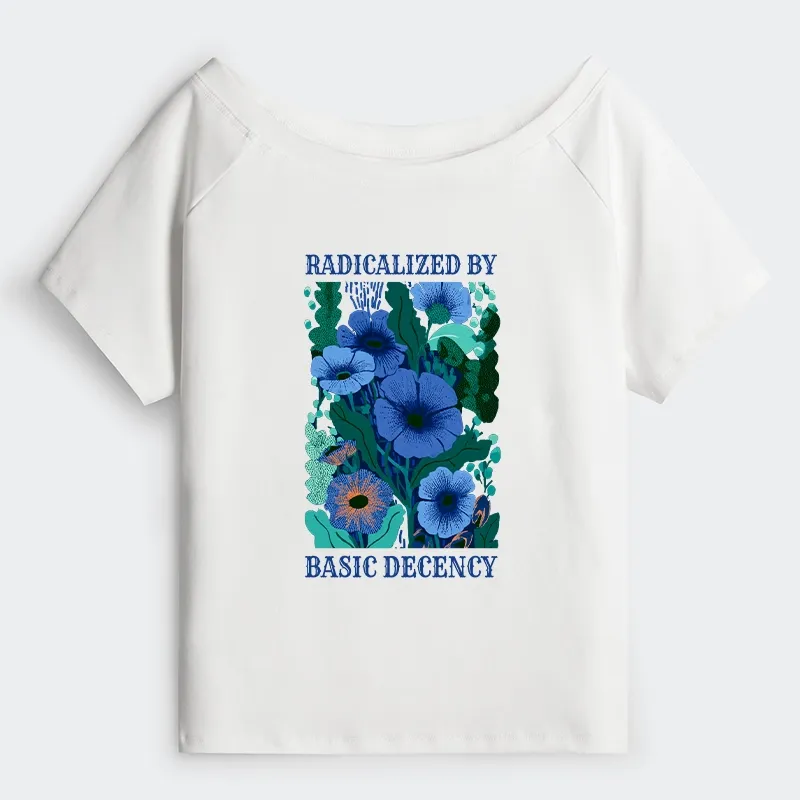 Tokyo-Tiger Pure Radicalism Off Shoulder T-Shirt