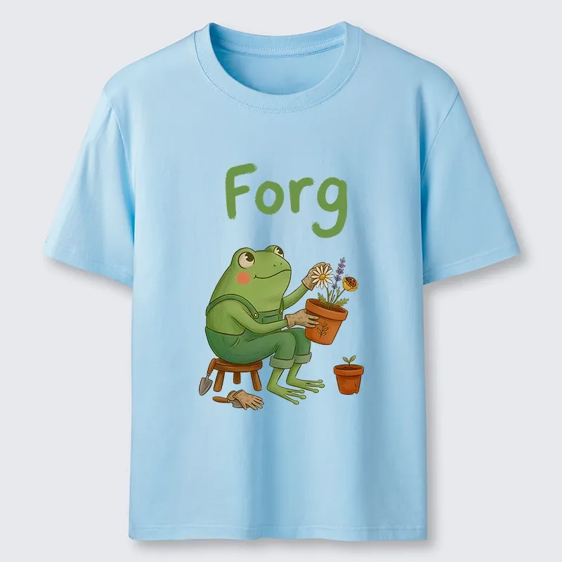Tokyo-Tiger Cute Frog Gardening Meme Classic T-Shirt