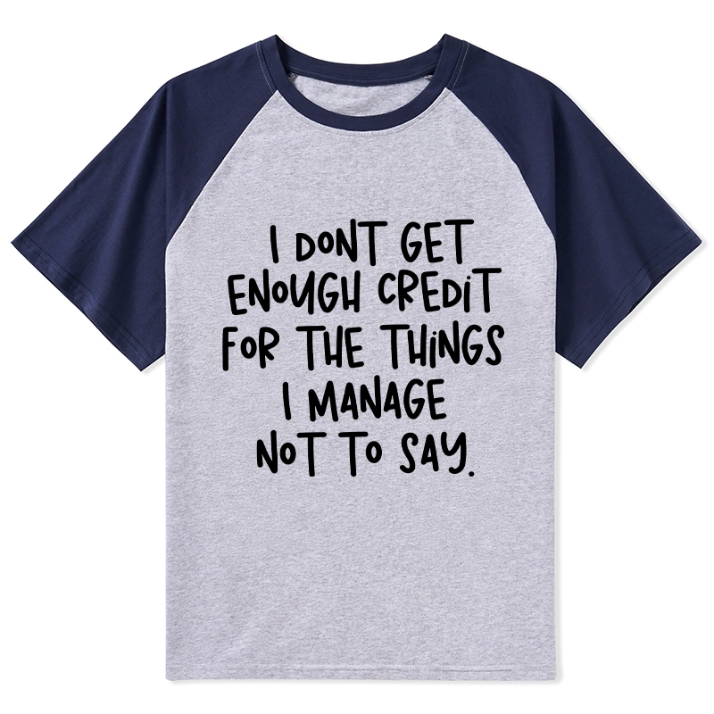 Tokyo-Tiger Saying No Is A Superpower Raglan T-shirt