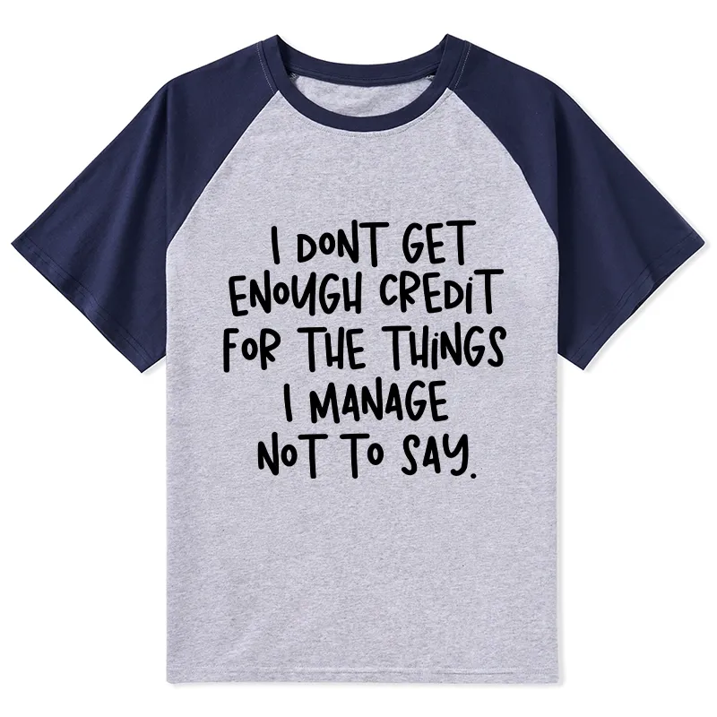 Tokyo-Tiger Saying No Is A Superpower Raglan T-shirt