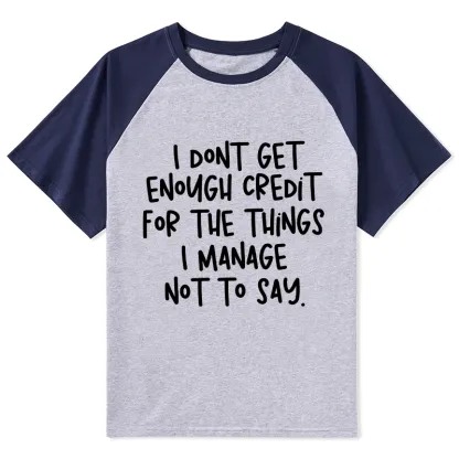 Tokyo-Tiger Saying No Is A Superpower Raglan T-shirt