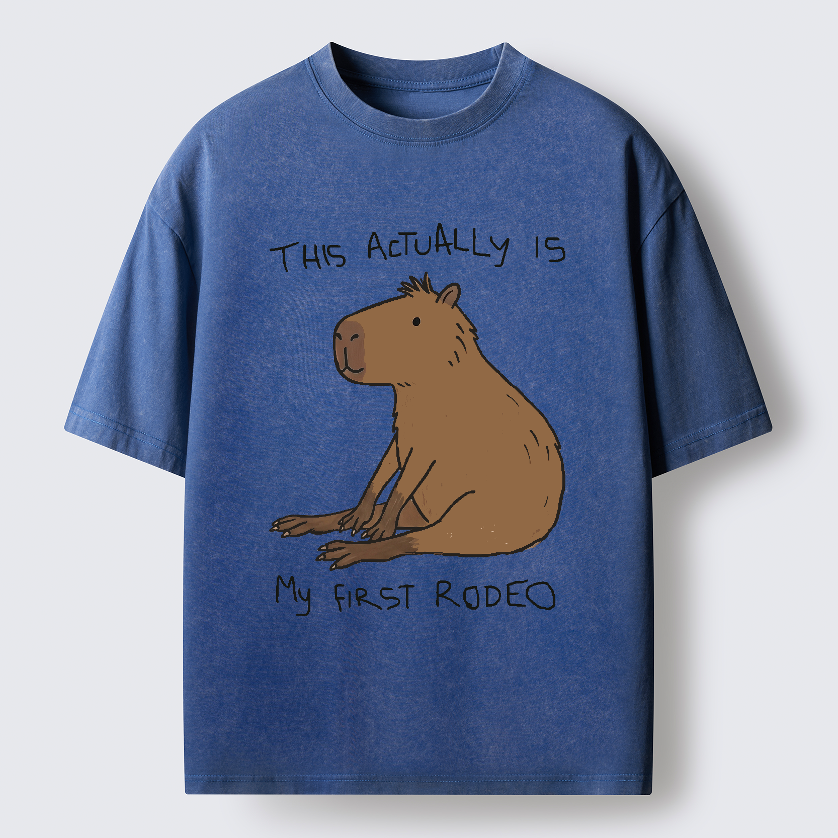 Tokyo-Tiger First Rodeo Capybara Washed T-Shirt