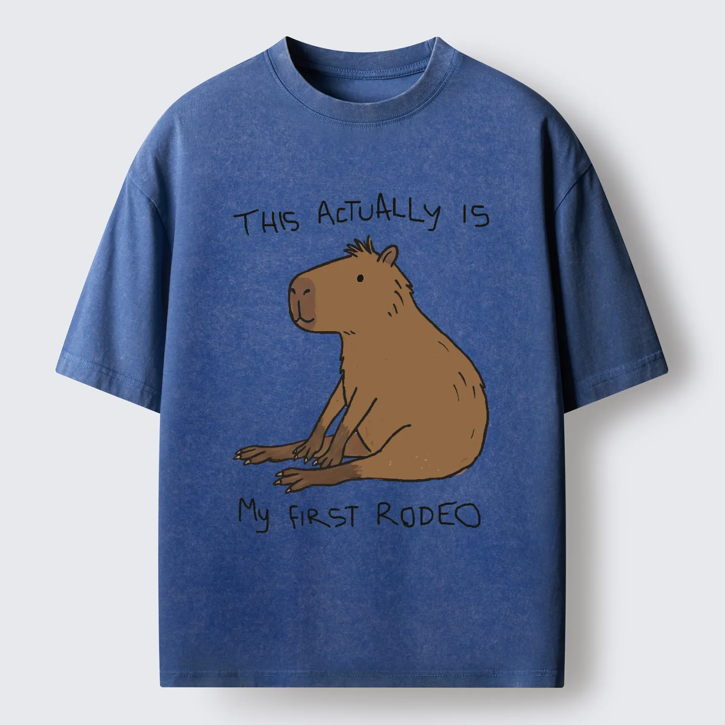 Tokyo-Tiger First Rodeo Capybara Washed T-Shirt