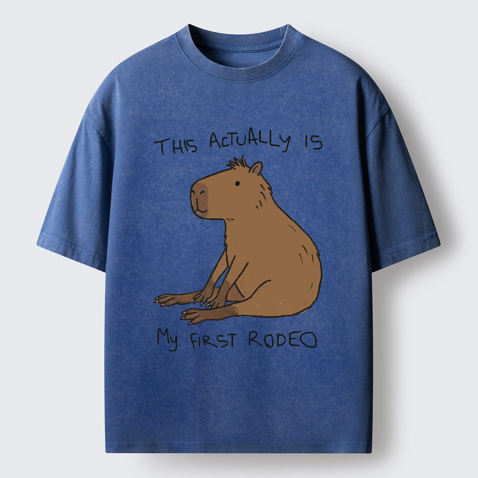 Tokyo-Tiger First Rodeo Capybara Washed T-Shirt