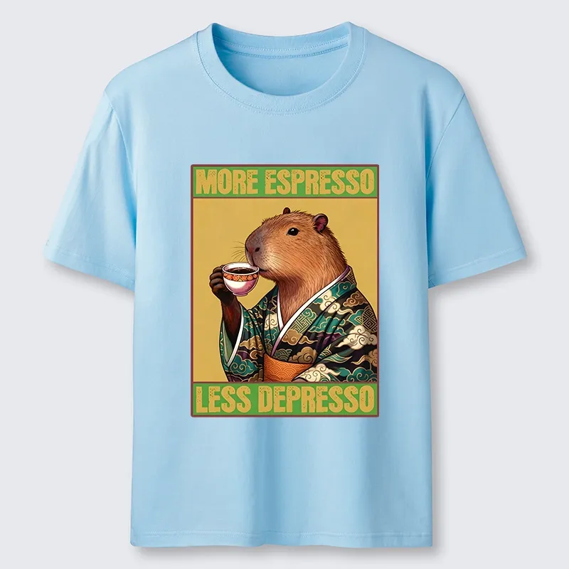 Tokyo-Tiger Capybara Coffee Break Classic T-Shirt